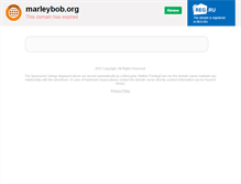 Tablet Screenshot of marleybob.org